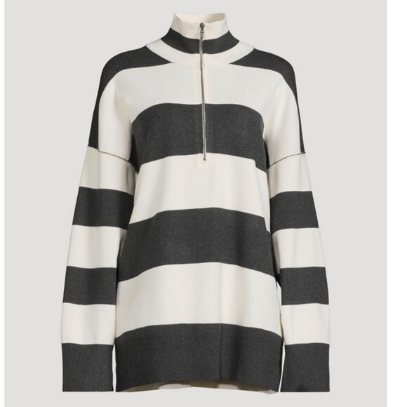 Free People - Coastal Stripe Sweater - Medium - Picture 1 of 3